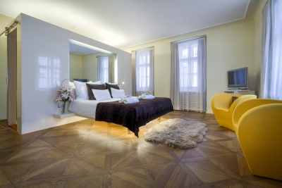 Hotel Three Storks Praha - Dvojlůžkový pokoj Deluxe